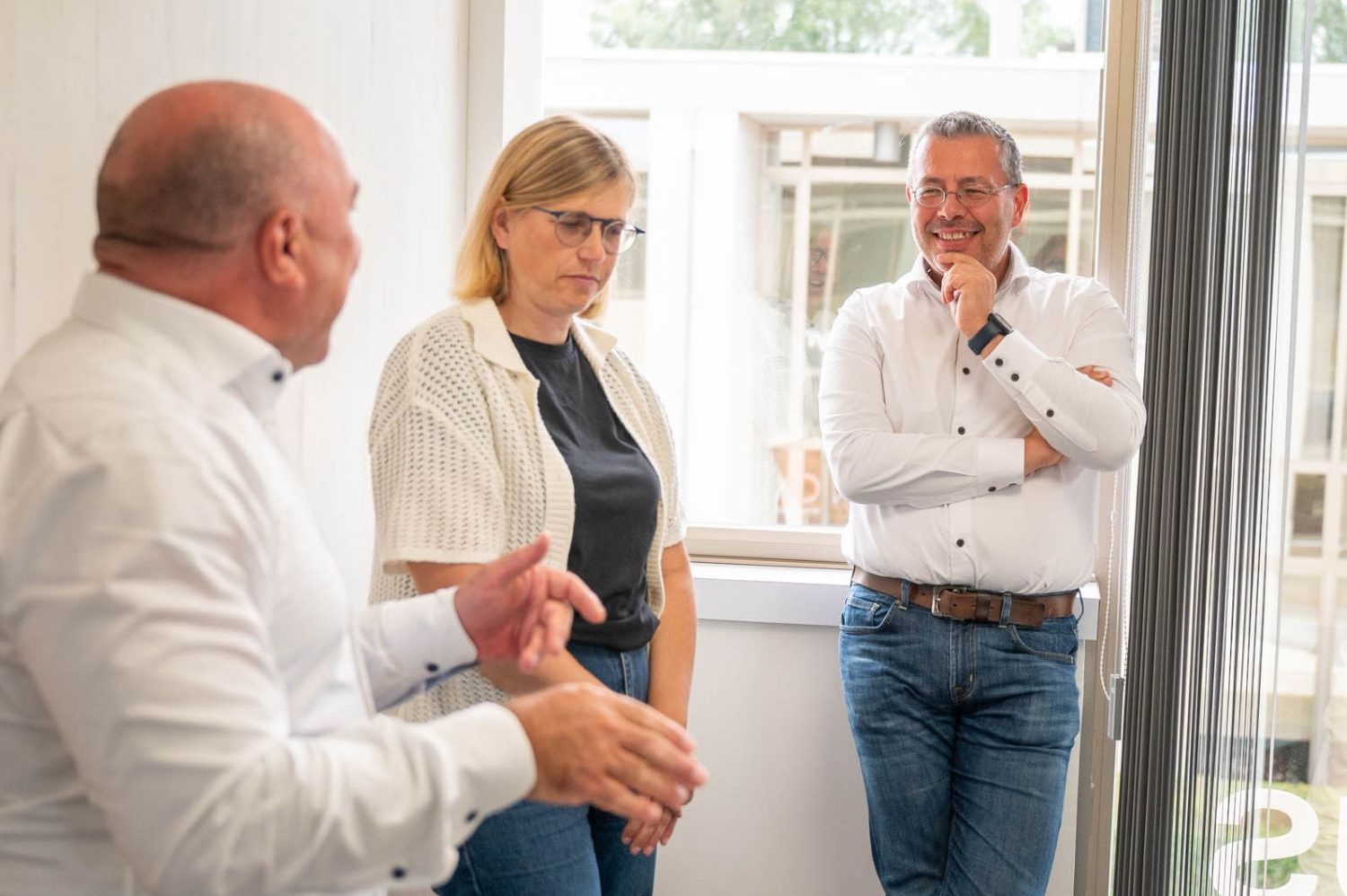 Sven, Leentje en Gunnar